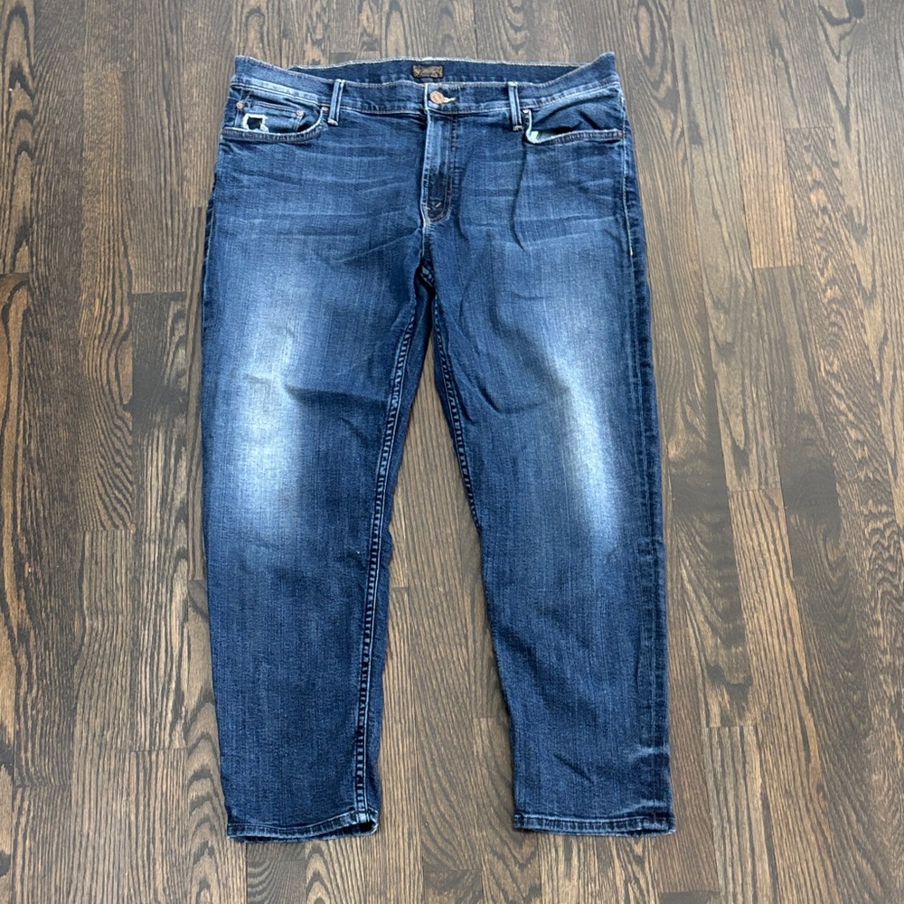 MOTHER jeans-The dropout ankle jeans